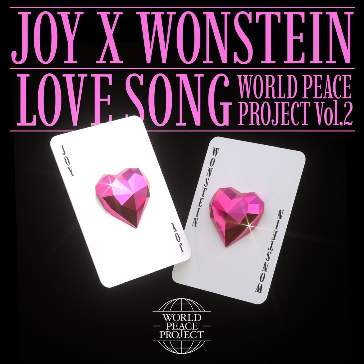 WONSTEINとレドベル JOYがコラボ！チャリティーシングル「World Peace Project Vol.2 (ワールドピースプロジェクト)」をリリース