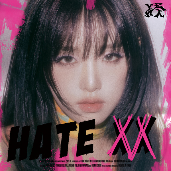YENA 2nd SINGLE ALBUM 「HATE XX」 YENA (チェ・イェナ/최예나) 「Hate Rodrigo（Feat.(G)I-DLE YUQI ）」
